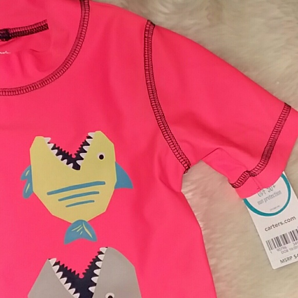 NWT  Boys Carter's 2 Piece Swim Set - Picture 3 of 8